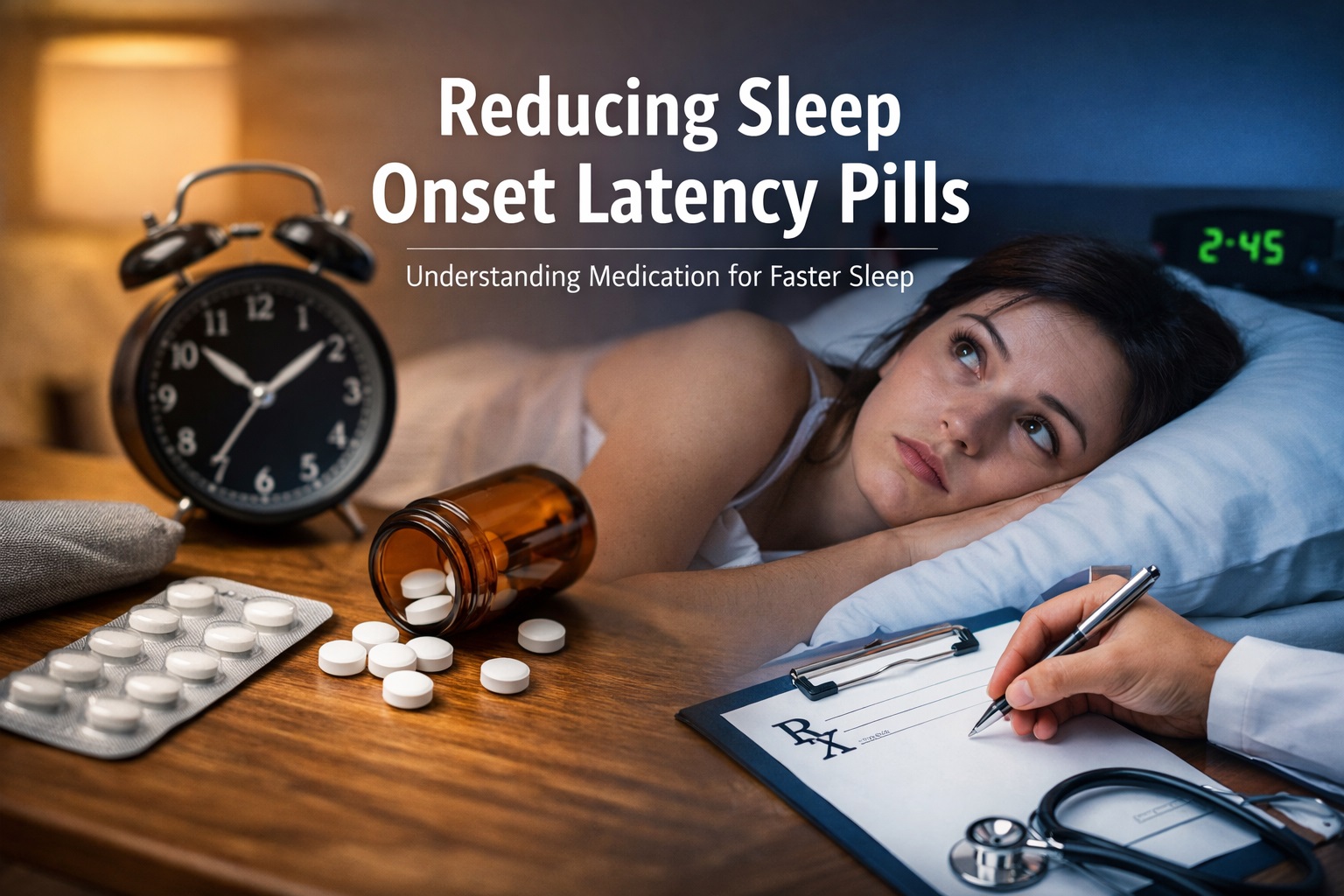 Reducing Sleep Onset Latency Pills: A Patient-Friendly Guide