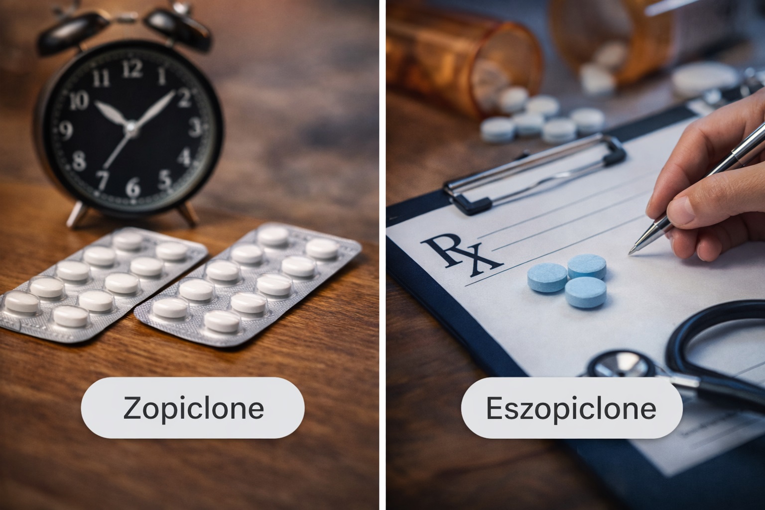 Zopiclone vs Eszopiclone: Key Differences Patients Should Understand